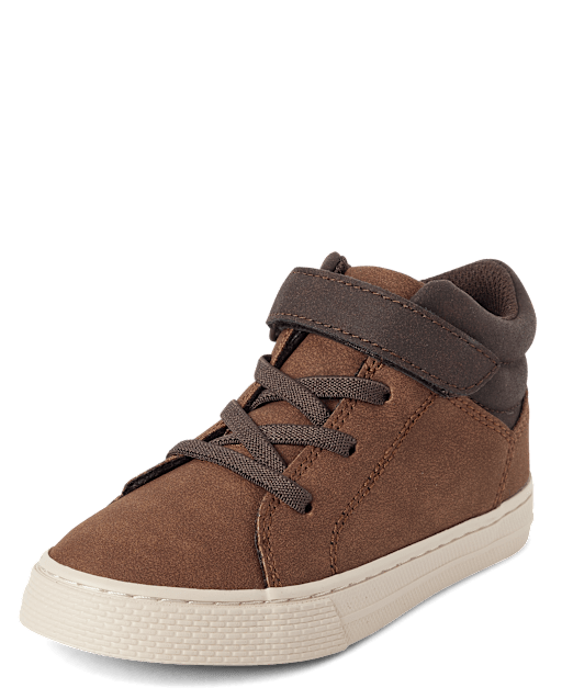 Boys High Top Sneakers - Little Essentials