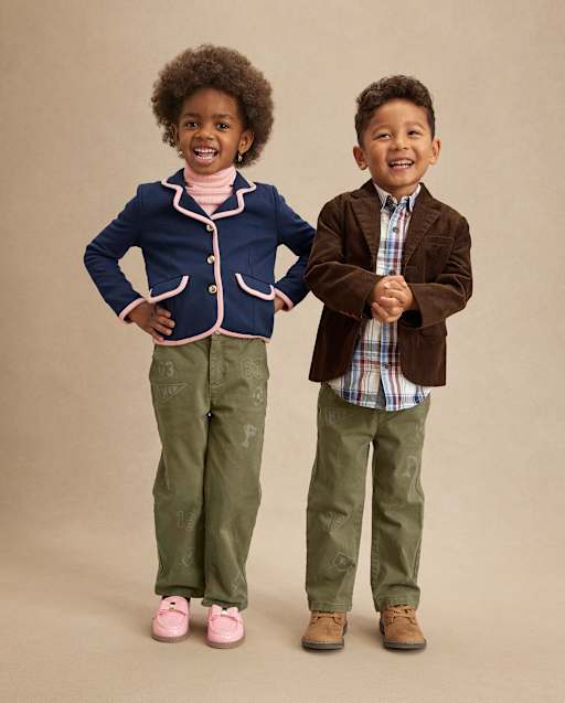 Kids Varsity Baggy Chino Pants - Campus Cuties