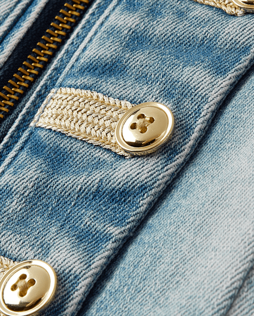 Veste en jean à boutons pour fille - Highland Hills - lbl_product_image_view_2