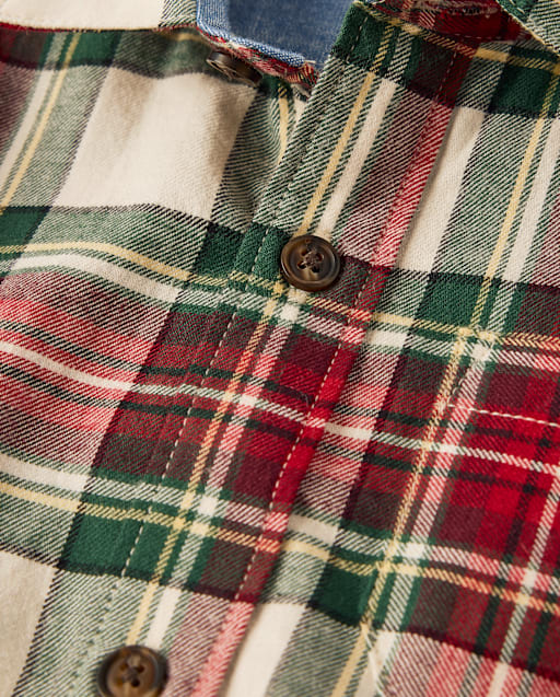 Chemise à carreaux en flanelle pour garçon - Noël royal - lbl_product_image_view_2