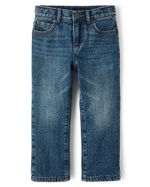 Jeans décontractés doublés en microfibre polaire pour garçons - Little Essentials - lbl_product_image_view_2