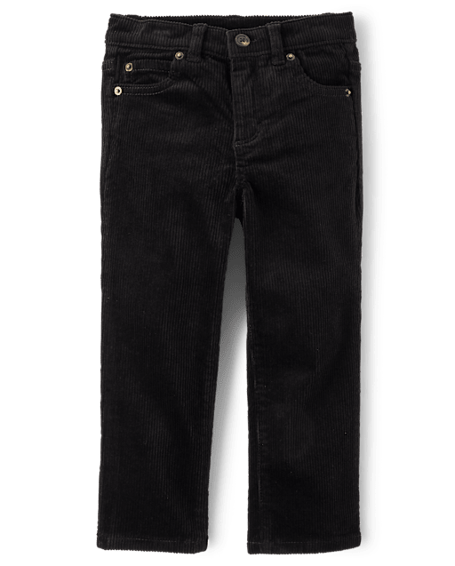 Boys Corduroy Straight Pants - Royal Christmas