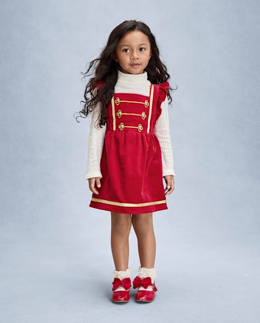 Girls Embroidered Button Flutter Jumper - New York City Ballet by GYMBOREE