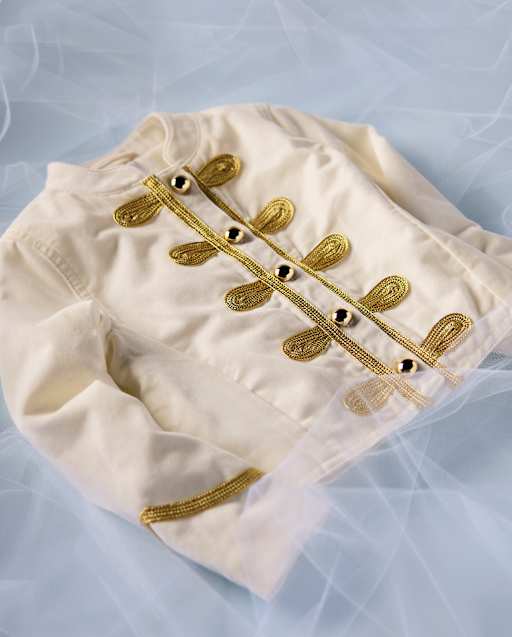 Girls Embroidered Velvet Band Jacket - New York City Ballet by GYMBOREE - view 2