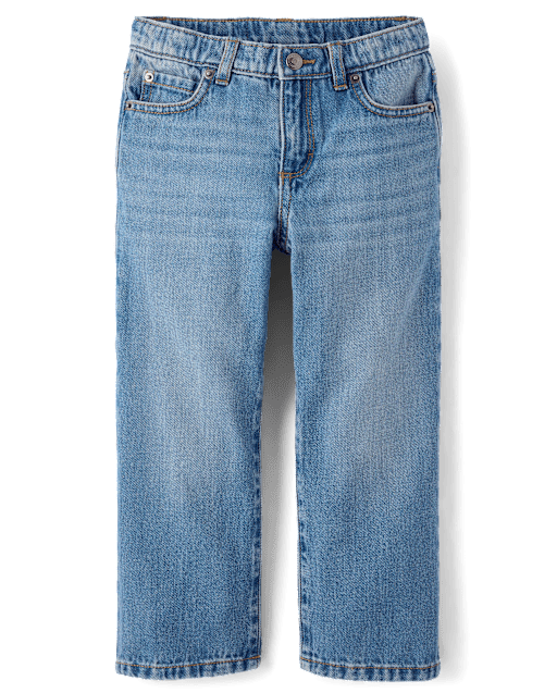 Kids Straight Jeans - Little Essentials - view 2