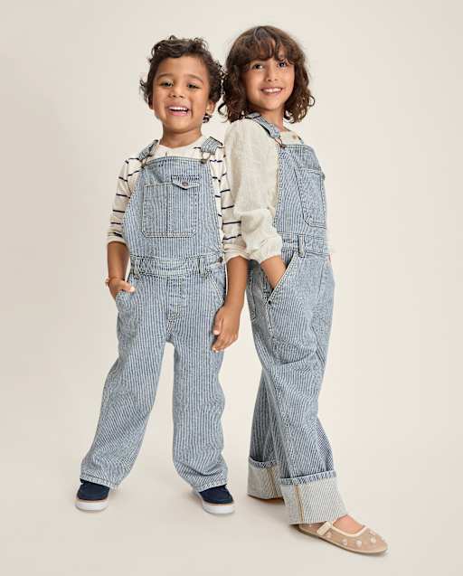Salopette en jean rayée pour enfants - Driftwood Bay - lbl_product_image_view_2