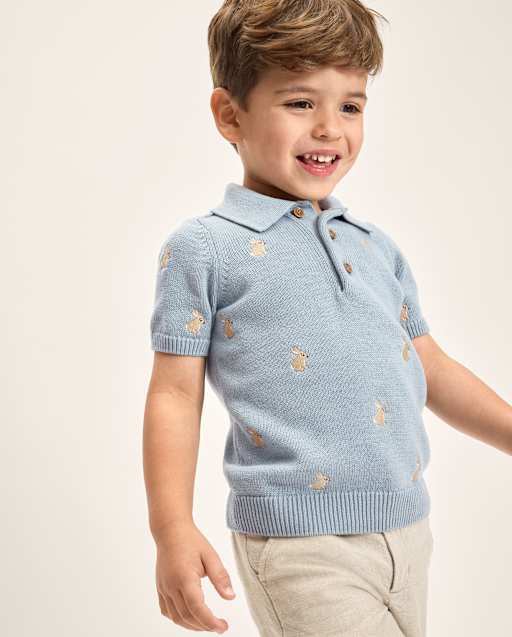 Boys Bunny 3-Piece Outfit Set - Signs of Spring