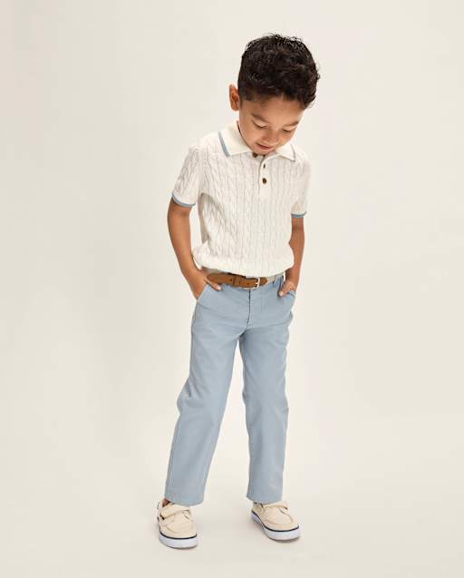 Baby Girls Floral Heart Pointelle Footed One Piece Pajamas - Gymmies - White