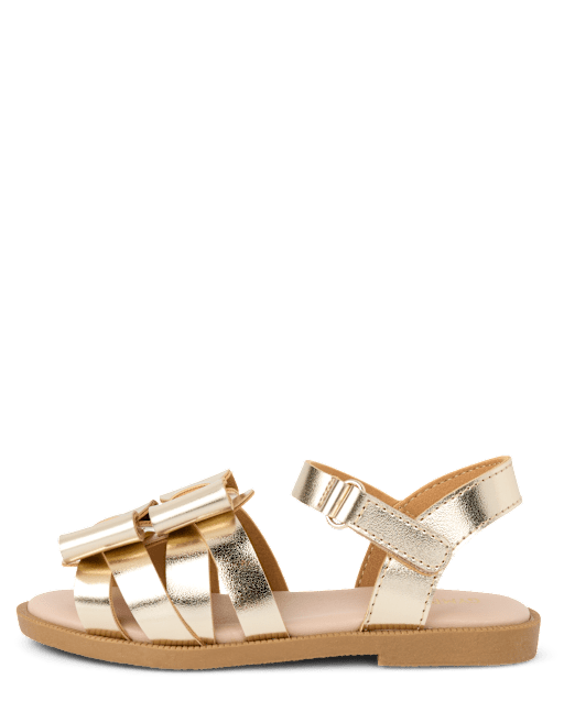 Sandales à nœud métallique pour filles - Little Essentials - lbl_product_image_view_2