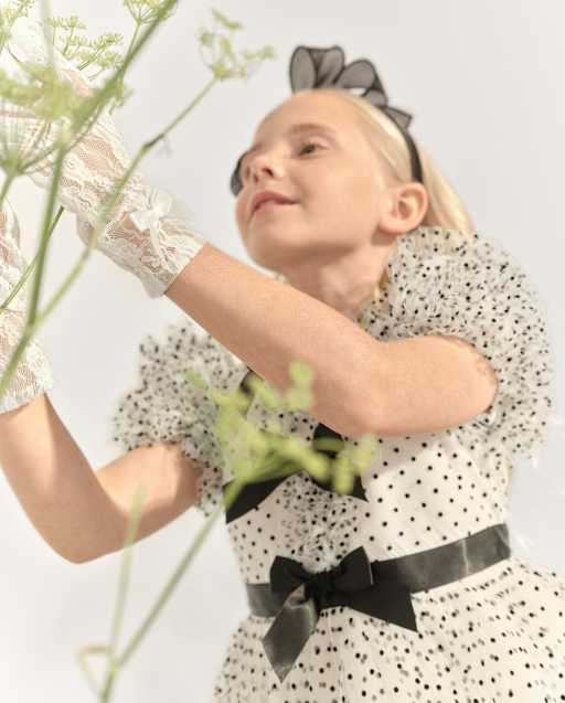 Girls Lace Gloves - Marchesa Mini x Gymboree - view 2