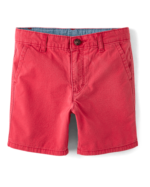 Boys Twill Chino Shorts - Nantucket Charm - lbl_product_image_view_2