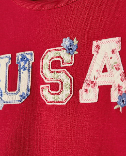 Girls Applique Embroidered Americana Top - Nantucket Charm - lbl_product_image_view_2