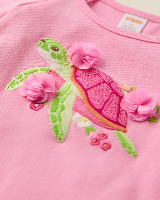 Girls Embroidered Flutter Top - Amalfi Coast - lbl_product_image_view_2