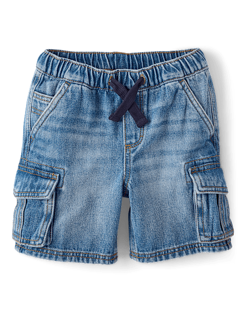 Short cargo en jean pour garçon - Little Essentials - lbl_product_image_view_2