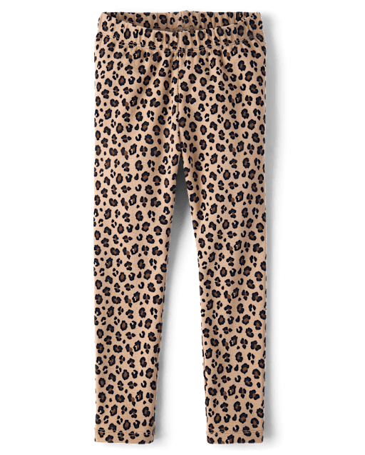 Girls Leopard Leggings - The Leopard Edit