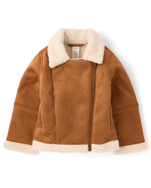 Girls Faux Suede Moto Jacket - Countryside Manor - lbl_product_image_view_2