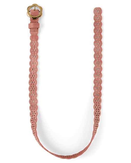 Girls Floral Eyelet Belt - Blue Sky Mountain - lbl_product_image_view_2