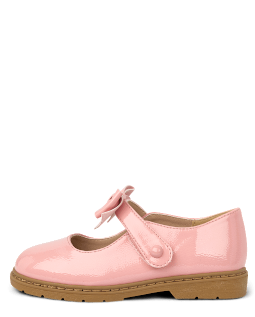 Girls Bow Mary Jane Shoes - Little Essentials - lbl_product_image_view_2