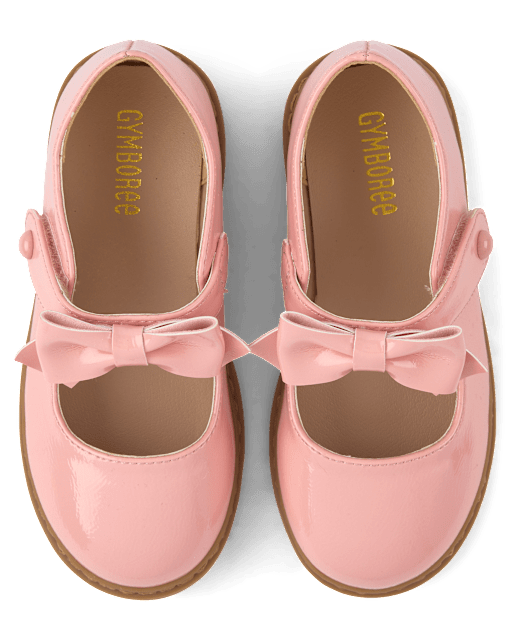 Girls Bow Mary Jane Shoes - Little Essentials - lbl_product_image_view_1