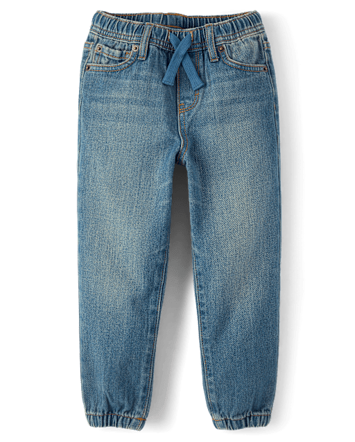 Boys Pull On Jogger Jeans - Little Essentials - lbl_product_image_view_1