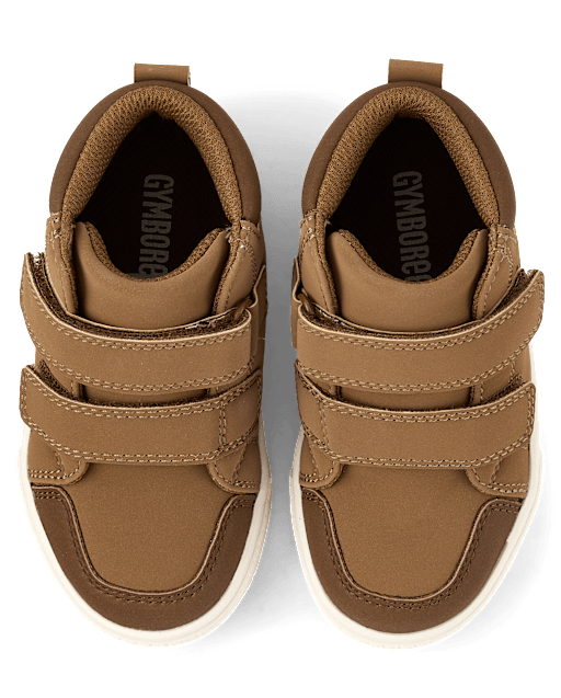 Boys Contrast Sneaker Boots - Little Essentials