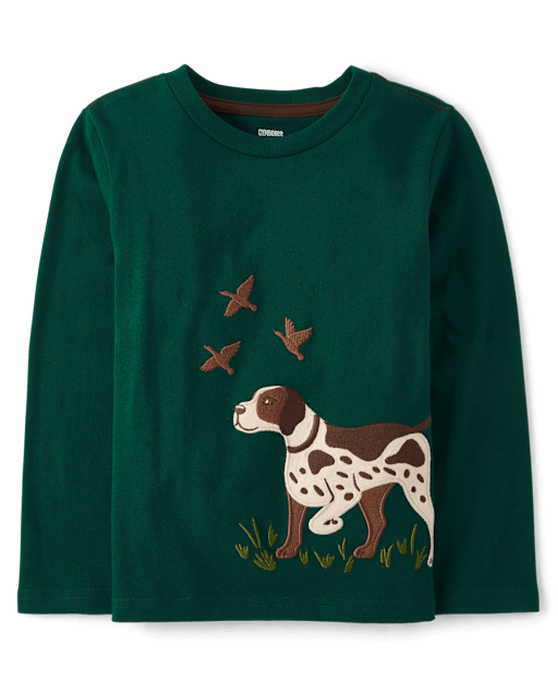 Boys Applique Dog Top - Countryside Manor - lbl_product_image_view_2