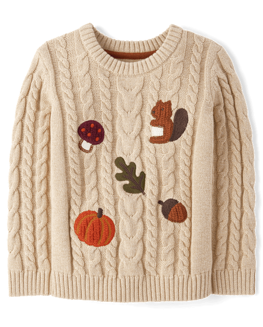 Pull en maille torsadée pour garçon - Collection Harvest - lbl_product_image_view_2