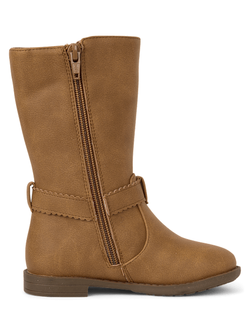 Girls Heart Stud Boots - Little Essentials - lbl_product_image_view_2