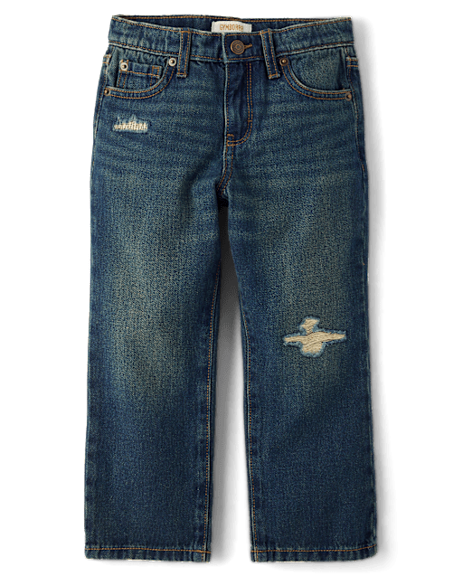 Boys Ripped Relaxed Jeans - Blue Sky Mountain - lbl_product_image_view_2