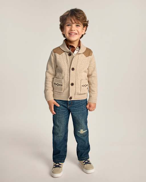 Boys Ripped Relaxed Jeans - Blue Sky Mountain - lbl_product_image_view_1