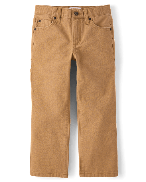 Boys Relaxed Utility Pants - Little Essentials - lbl_product_image_view_2