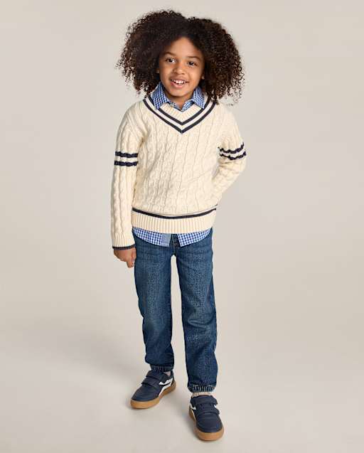 Boys Pull On Jogger Jeans - Little Essentials - view 2