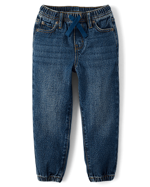 Boys Pull On Jogger Jeans - Little Essentials - lbl_product_image_view_2
