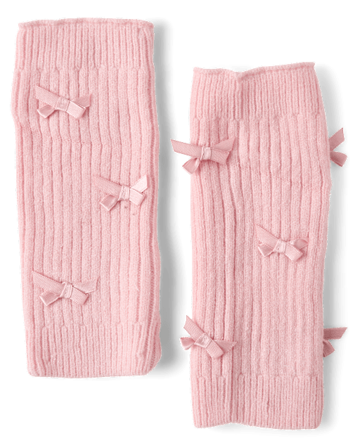 Girls Bow Leg Warmers - Le Petite Ballet
