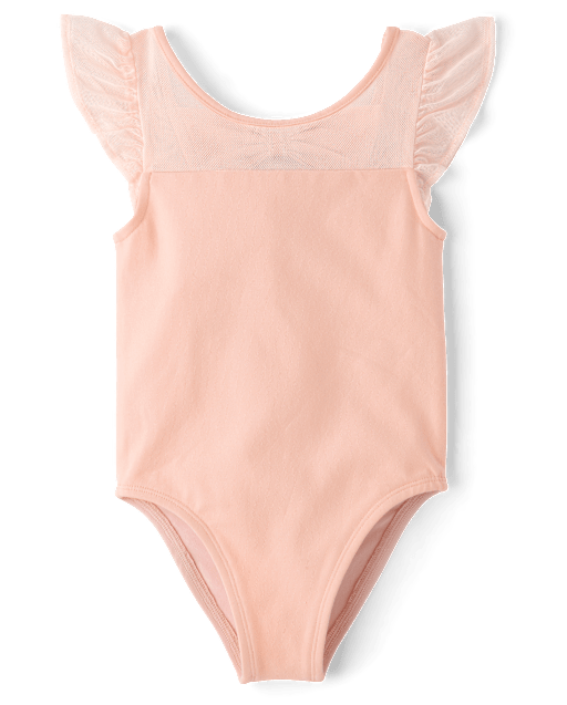 Girls Bow Flutter Leotard - Le Petite Ballet - lbl_product_image_view_2