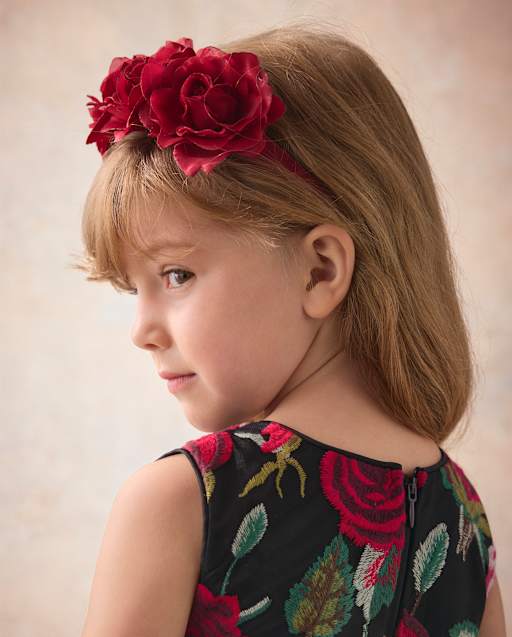 Girls Rosette Headband - Marchesa Mini x Gymboree - view 1