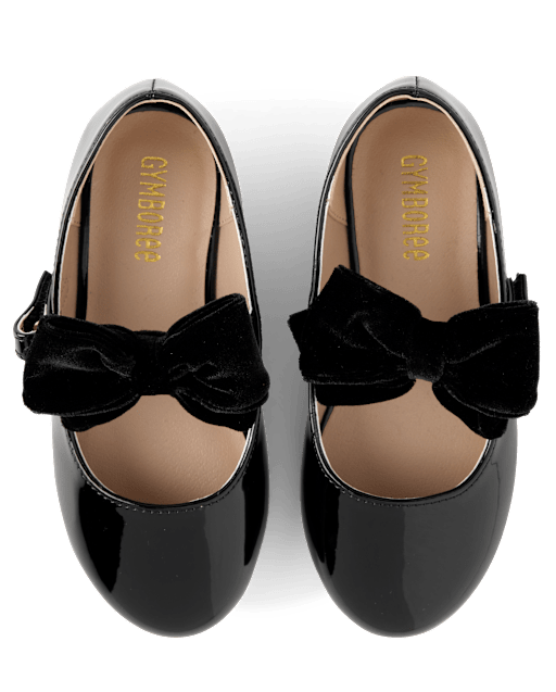 Girls Bow Ballet Flats - Little Essentials - view 1
