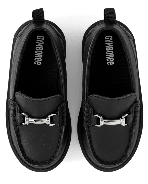 Boys Buckle Loafers - Tartan Remix