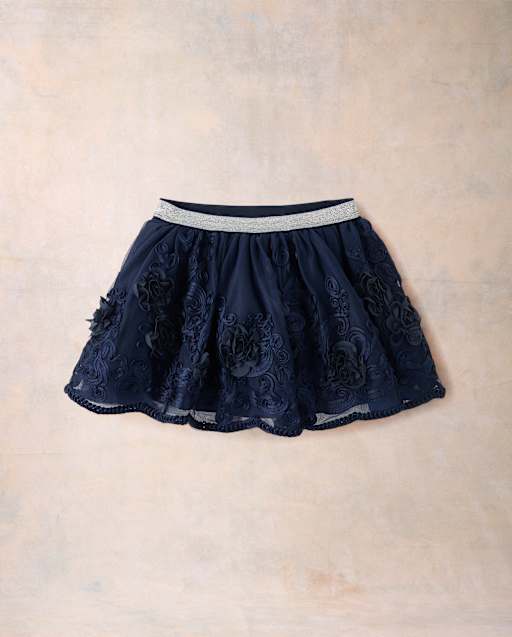 Girls Embroidered Corded Tutu Skirt - Marchesa Mini x Gymboree - view 2