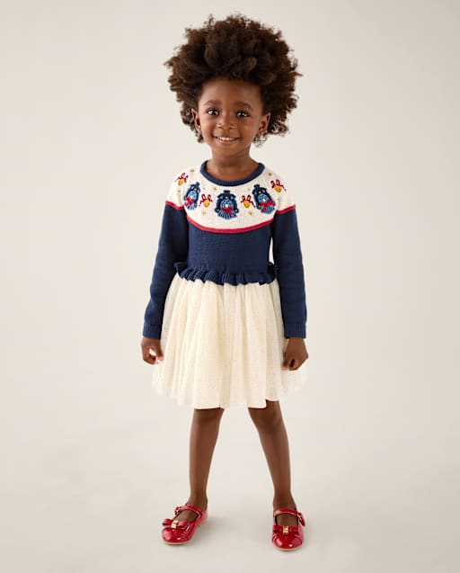 Girls Embroidered Train Tutu Dress - The Polar Express™ x Gymboree
