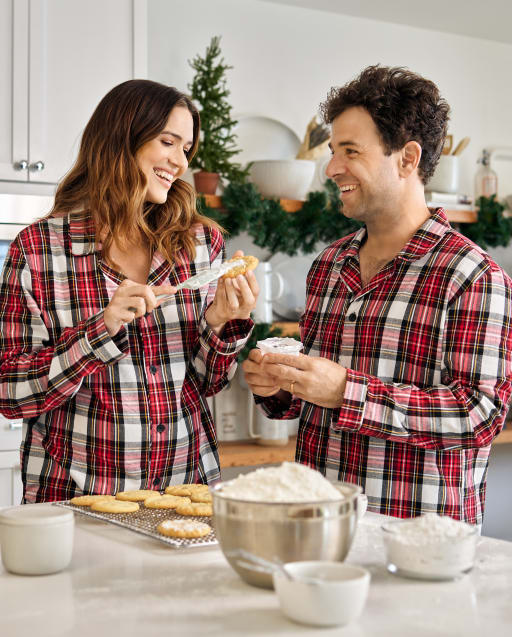 Matching Family Pajamas - Plaid Flannel Gymmies