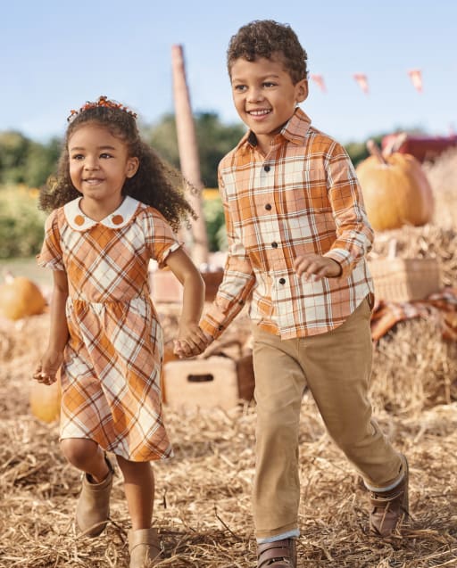 Matching Sibling Outfits - Lil' Pumpkin Collection