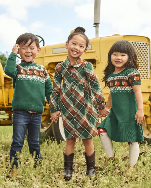 Coordinating Sibling Outfits - Friendly Fox Collection