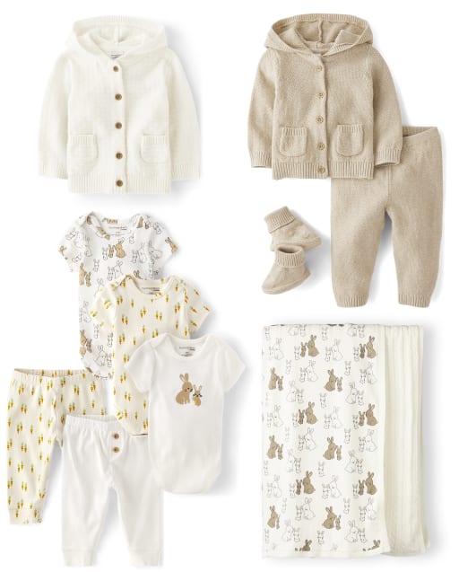 Unisex Baby Cozy Essentials Gift Set - Homegrown by Gymboree Collection