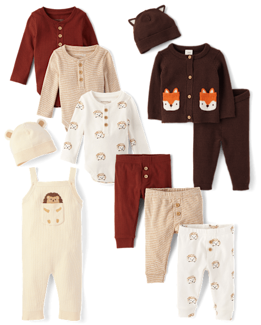 Baby Gift Set - Friendly Fox Collection