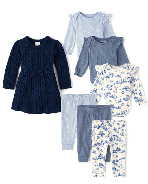 Baby Girls Gift Set - Snowflake Collection