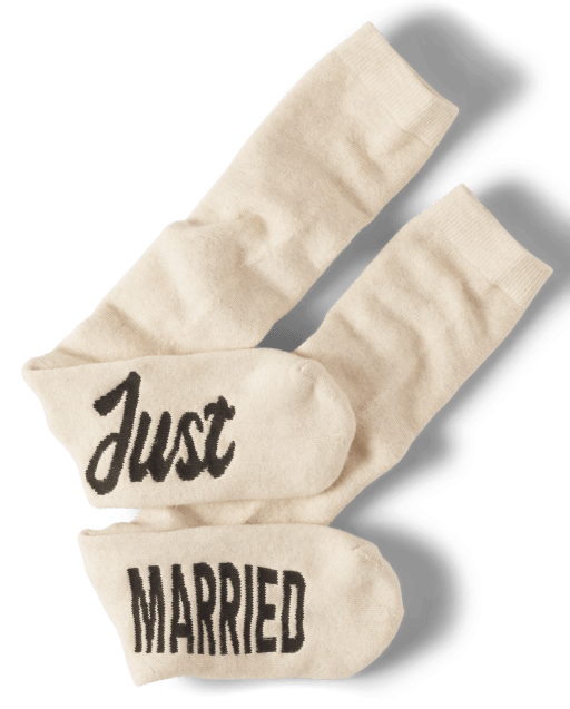 Womens Just Married Socks
