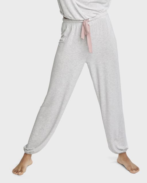 Womens Tie-Front Modal Pajama Pants