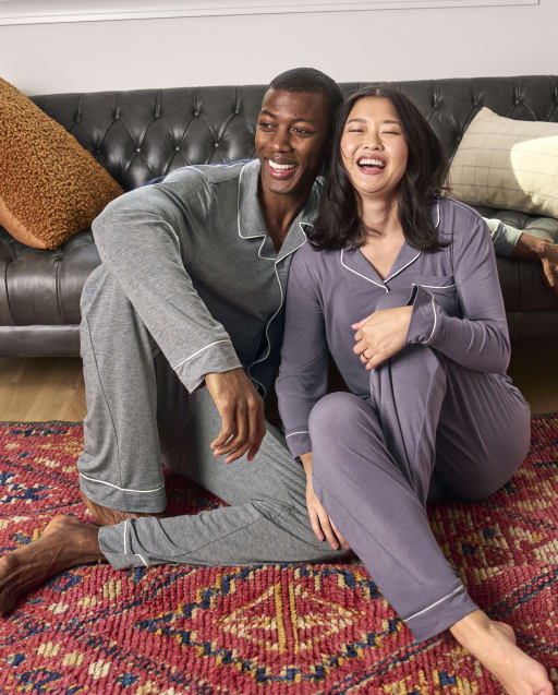 Coordinating Couple Pajamas - Classic Modal Collection