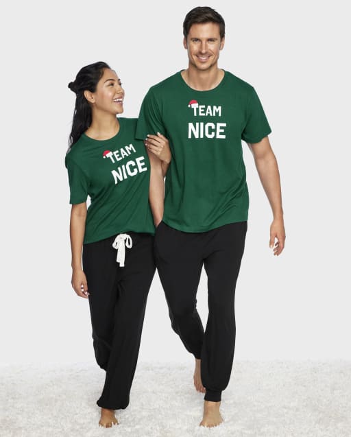 Matching Couple Pajamas - Team Nice Collection